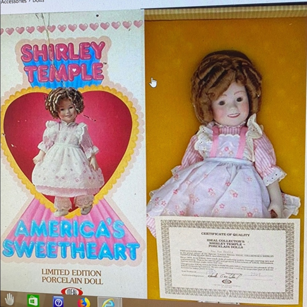 VINTAGE IDEAL SHIRLEY TEMPLE DOLL